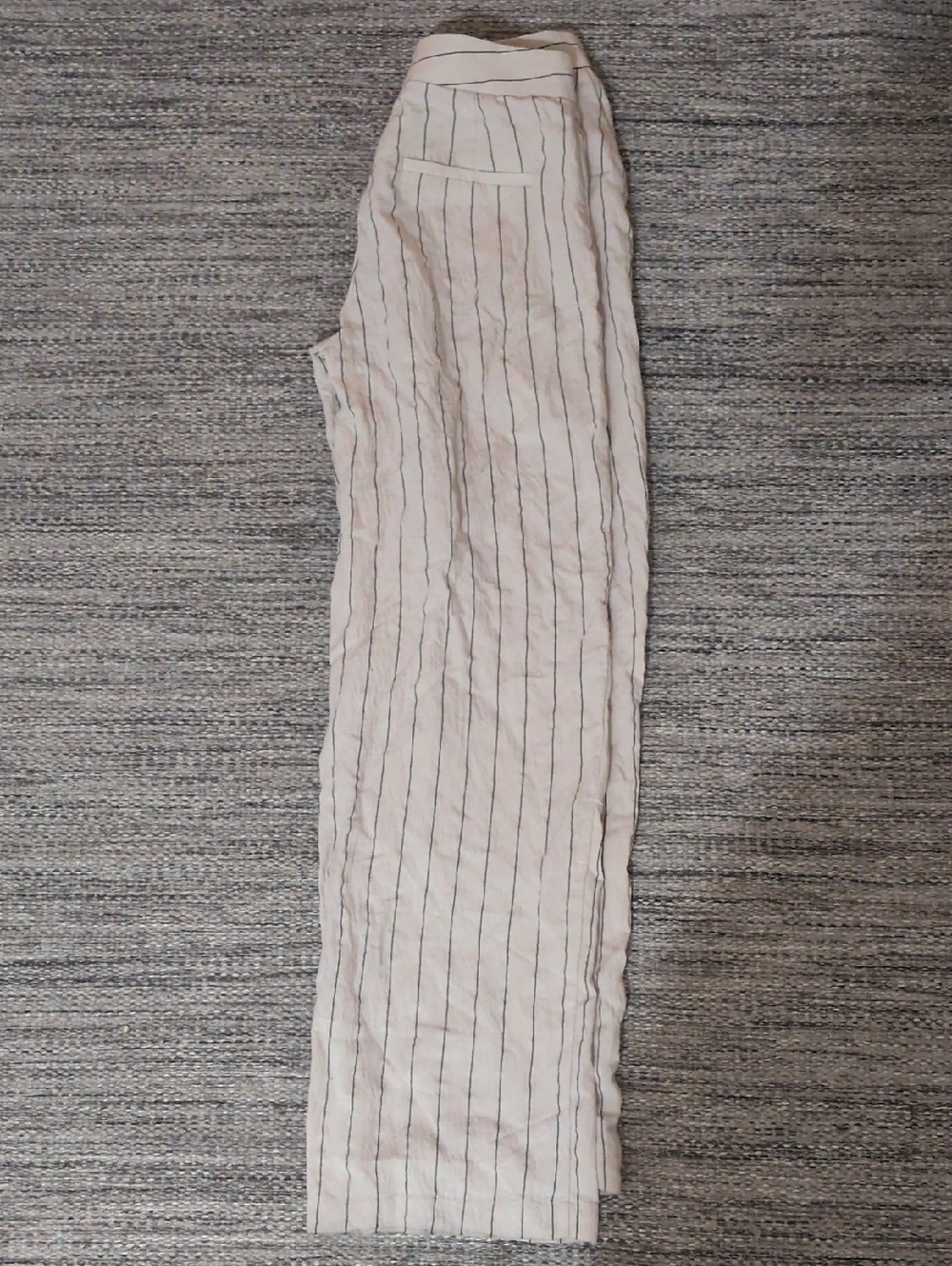 Zara White Wide Pyjama Style Lightweight Pants - Size XS